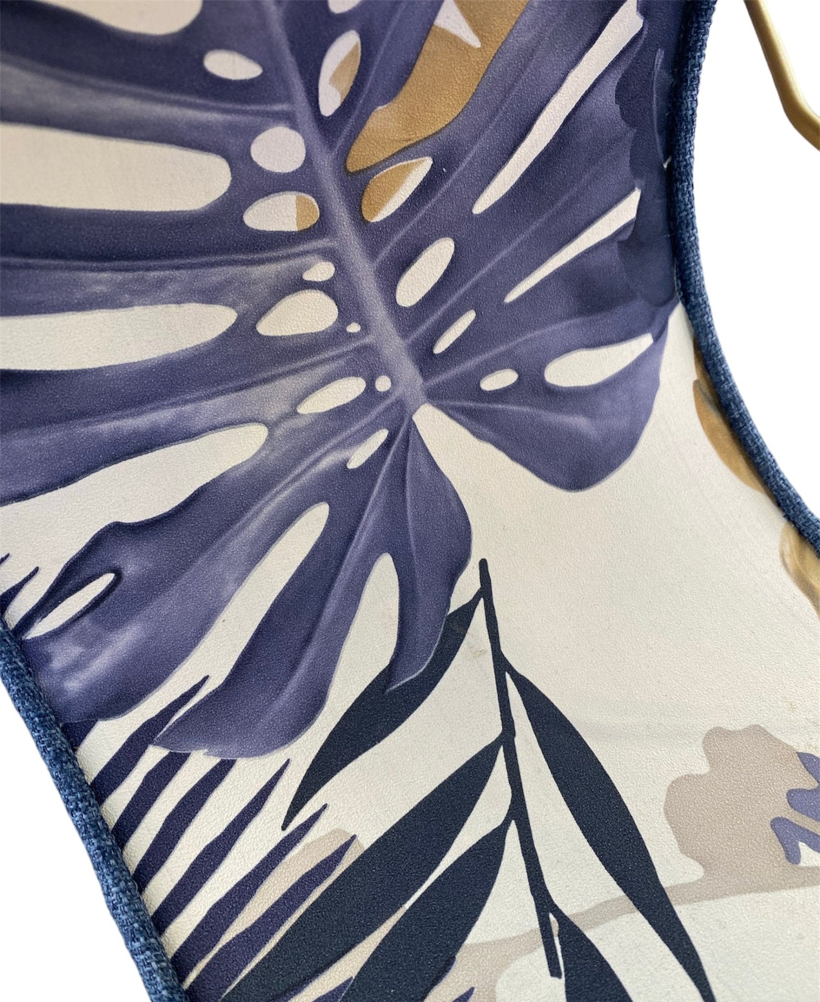 Luminosity Designs - Hand Crafted Drum Lampshade - Tropical Denim - Luminosity Designs Ltd