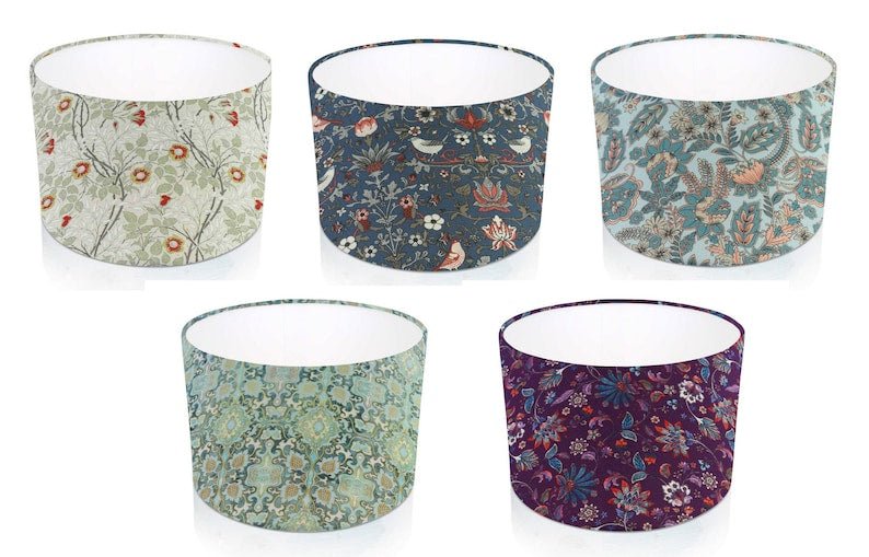 Luminosity Designs - Hand Crafted Drum Small Lampshade - 25cm - Luminosity Designs Ltd