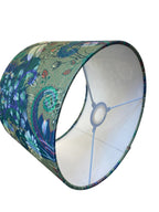 Luminosity Designs - Hand Crafted Drum Table Lampshade - Vintage Velvet - Luminosity Designs Ltd
