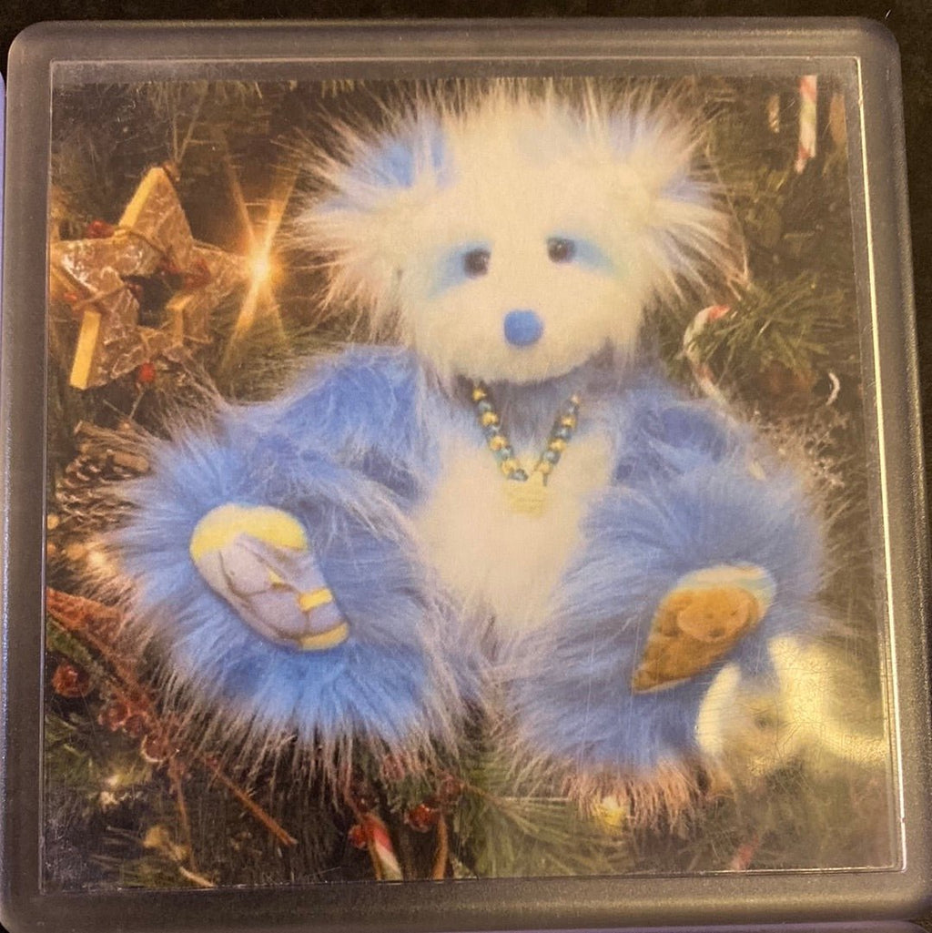 Kitty B Bears - Handmade Perspex Bear Coaster - Luminosity Designs Ltd