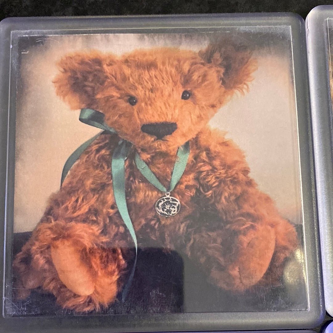 Kitty B Bears - Handmade Perspex Bear Coaster - Luminosity Designs Ltd