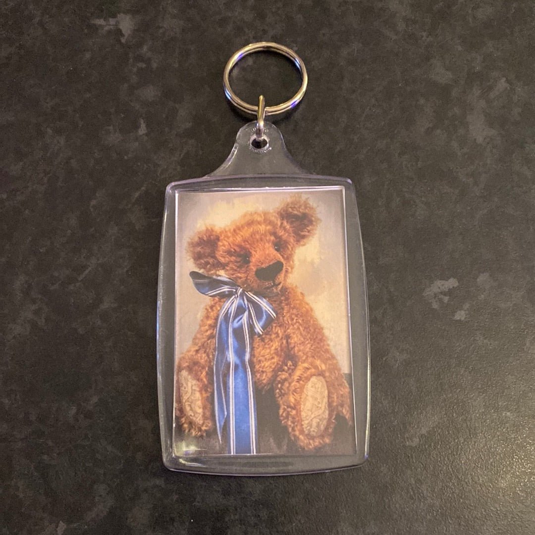 Kitty B Bears - Handmade Perspex Bear Large Keyring - Luminosity Designs Ltd