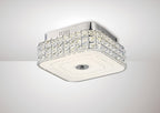 Diyas - Hawthorne LED Crystal Flush Light - Luminosity Designs Ltd