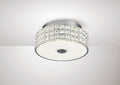 Diyas - Hawthorne LED Crystal Flush Light - Luminosity Designs Ltd