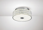 Diyas - Hawthorne LED Crystal Flush Light - Luminosity Designs Ltd