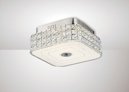 Hawthorne LED Crystal Flush Light