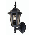 Oaks Lighting - Haxby Upwards Traditional Outdoor Wall Lantern - Luminosity Designs Ltd