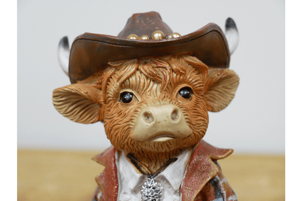 Luminosity Designs - Highland Cowboy Figurine - Luminosity Designs Ltd