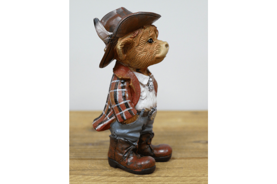 Luminosity Designs - Highland Cowboy Figurine - Luminosity Designs Ltd