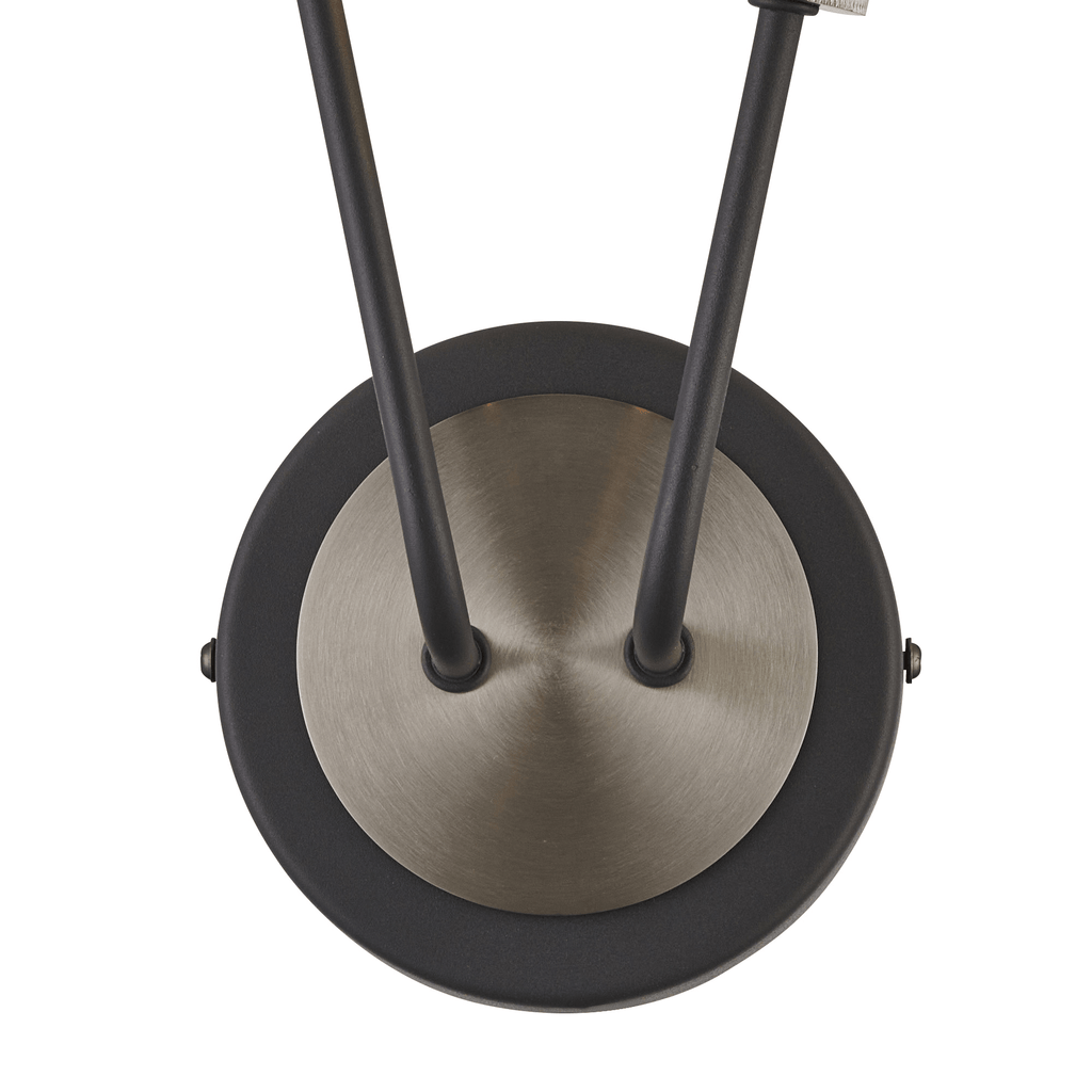 Luminosity Designs Ltd - Holly 2 Light Wall Fitting With Smoked Tubular Glass Shades - Luminosity Designs Ltd