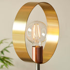 Endon - Hoop Modern Style 3 Colour Metal Floor Lamp (Endon 98095) - Luminosity Designs Ltd