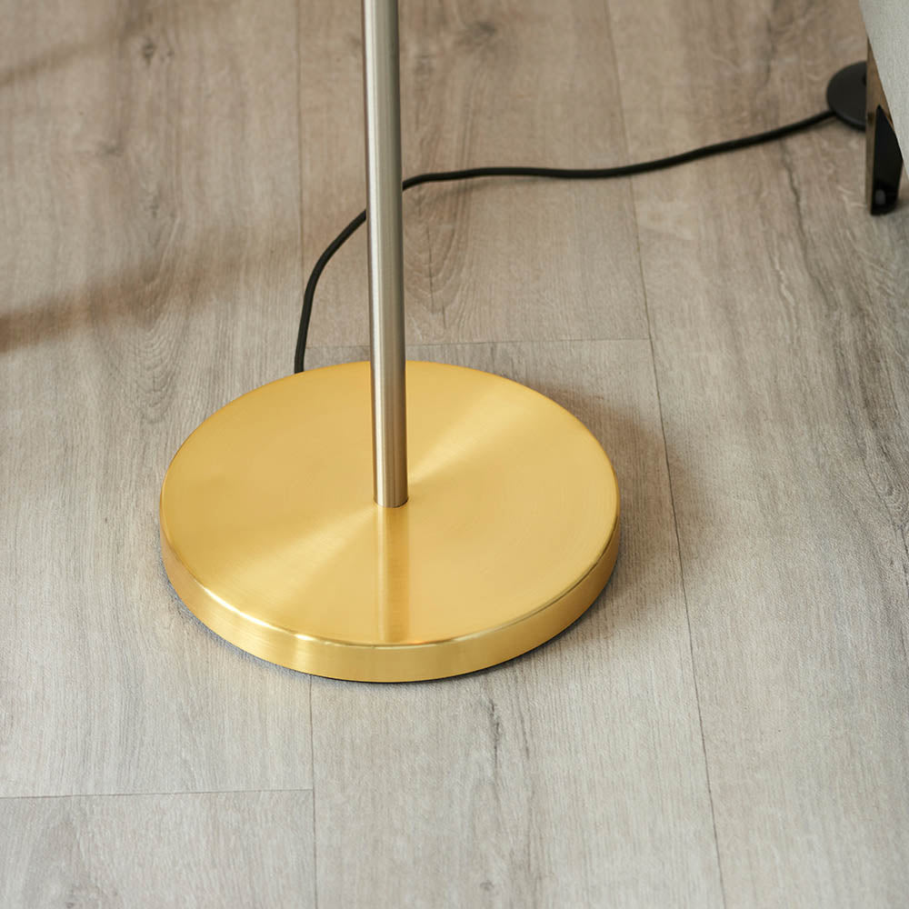 Endon - Hoop Modern Style 3 Colour Metal Floor Lamp (Endon 98095) - Luminosity Designs Ltd