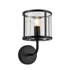 Luminosity Designs - Hopton Industrial Vintage Wall Lantern Light, 1x E27 - Luminosity Designs Ltd