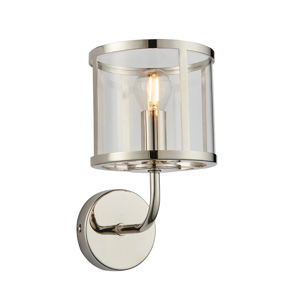 Luminosity Designs - Hopton Industrial Vintage Wall Lantern Light, 1x E27 - Luminosity Designs Ltd
