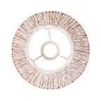 Endon - Ikat 35cm Tapered and Pleated Table Lamp Shade with Fixed Gimble in Various Colours - Luminosity Designs Ltd
