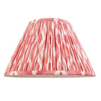 Endon - Ikat 35cm Tapered and Pleated Table Lamp Shade with Fixed Gimble in Various Colours - Luminosity Designs Ltd