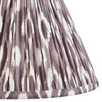 Endon - Ikat 35cm Tapered and Pleated Table Lamp Shade with Fixed Gimble in Various Colours - Luminosity Designs Ltd