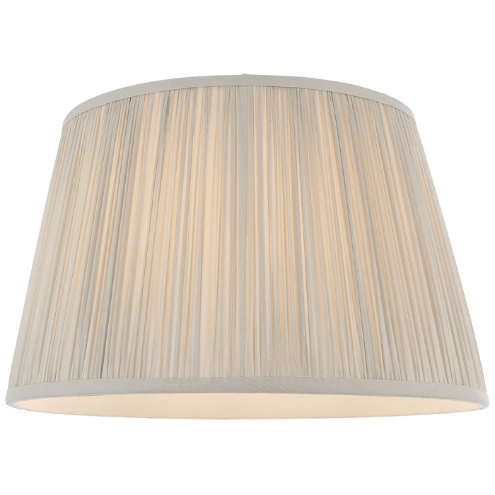 12" Freya Pleated Silk Shade