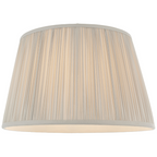 12" Freya Pleated Silk Shade