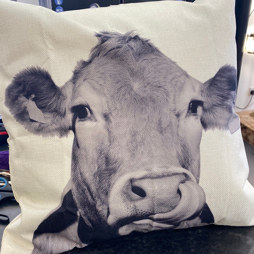Cow Heavy Style Patio Cushion