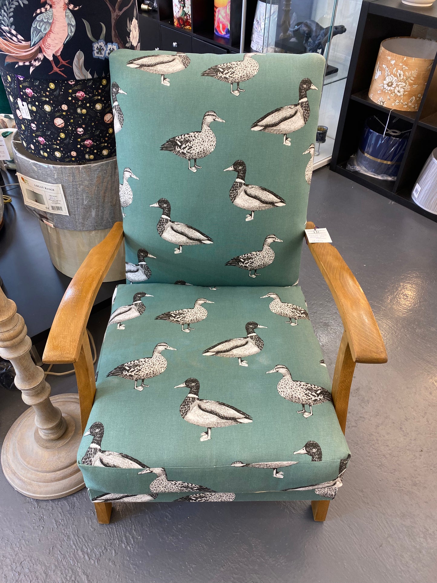 Shabby Ducks Armchair by Acantha Maude