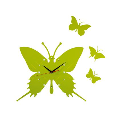 Diyas Home - Infinity Butterfly Clock - Luminosity Designs Ltd