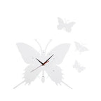 Diyas Home - Infinity Butterfly Clock - Luminosity Designs Ltd