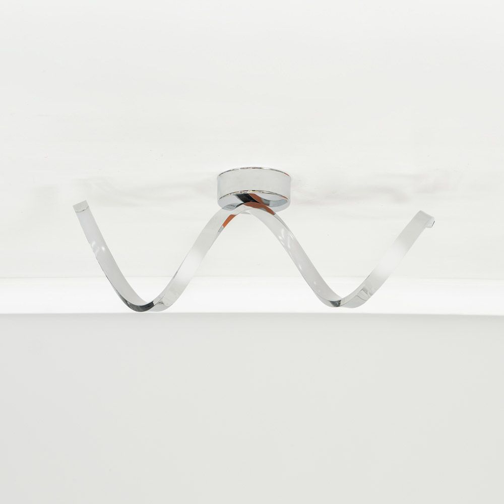 lse - Infinity IP44 Bathroom Rated LED Neon Style Flush Ceiling Light - Luminosity Designs Ltd