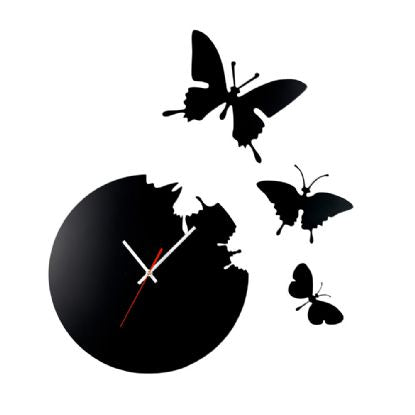 Infinity Cutout Butterfly Clock