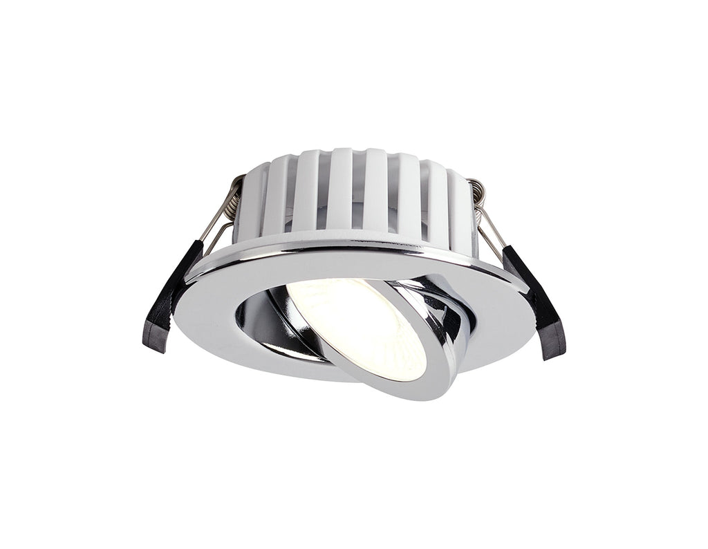Luminosity Designs Ltd - Ingle 7W, Triac Dimmable CCT LED Fire Rated Adjustable Downlight, 700lm, 60°, DRIVER INC, IP65 - Luminosity Designs Ltd