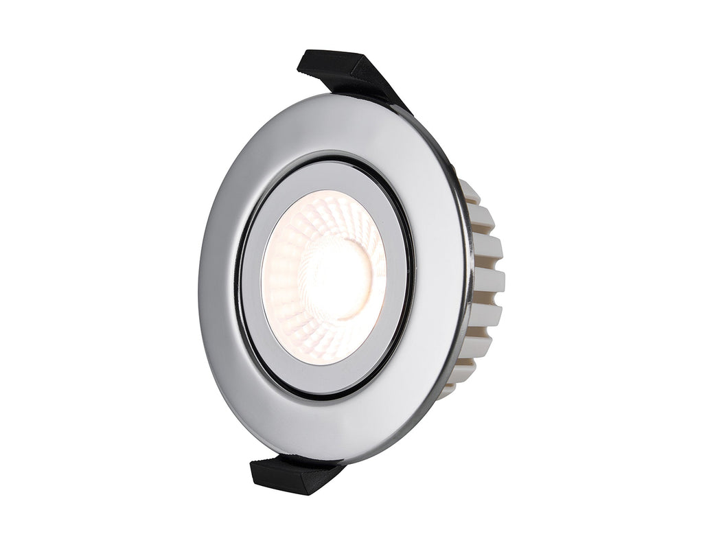 Luminosity Designs Ltd - Ingle 7W, Triac Dimmable CCT LED Fire Rated Adjustable Downlight, 700lm, 60°, DRIVER INC, IP65 - Luminosity Designs Ltd
