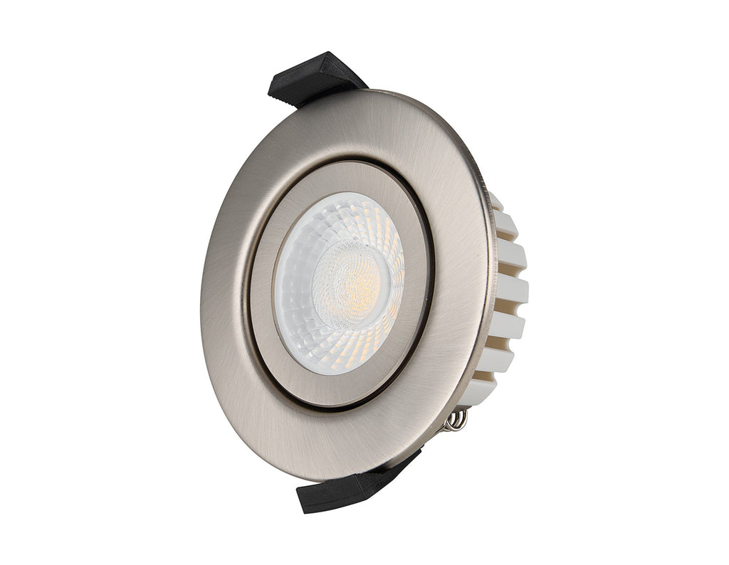 Luminosity Designs Ltd - Ingle 7W, Triac Dimmable CCT LED Fire Rated Adjustable Downlight, 700lm, 60°, DRIVER INC, IP65 - Luminosity Designs Ltd