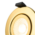 Luminosity Designs Ltd - Ingle 7W, Triac Dimmable CCT LED Fire Rated Adjustable Downlight, 700lm, 60°, DRIVER INC, IP65 - Luminosity Designs Ltd