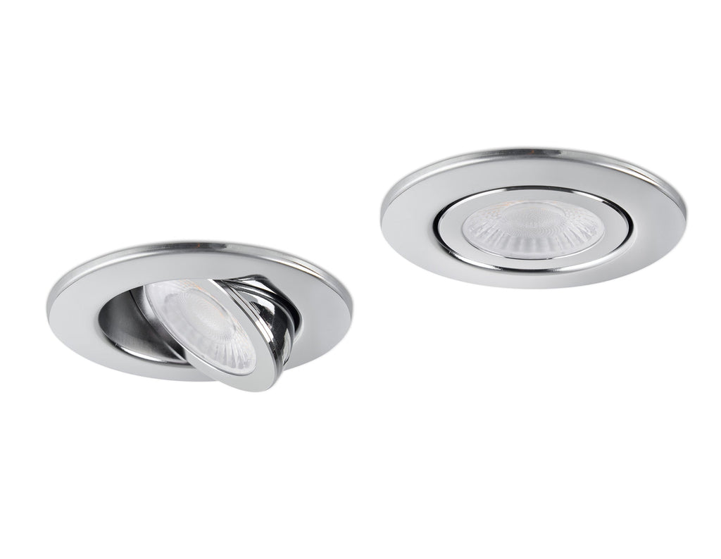 Luminosity Designs Ltd - Ingle 7W, Triac Dimmable CCT LED Fire Rated Adjustable Downlight, 700lm, 60°, DRIVER INC, IP65 - Luminosity Designs Ltd