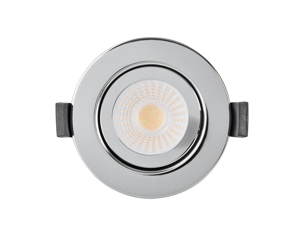 Luminosity Designs Ltd - Ingle 7W, Triac Dimmable CCT LED Fire Rated Adjustable Downlight, 700lm, 60°, DRIVER INC, IP65 - Luminosity Designs Ltd