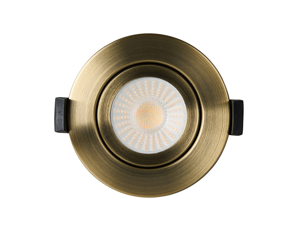Luminosity Designs Ltd - Ingle 7W, Triac Dimmable CCT LED Fire Rated Adjustable Downlight, 700lm, 60°, DRIVER INC, IP65 - Luminosity Designs Ltd