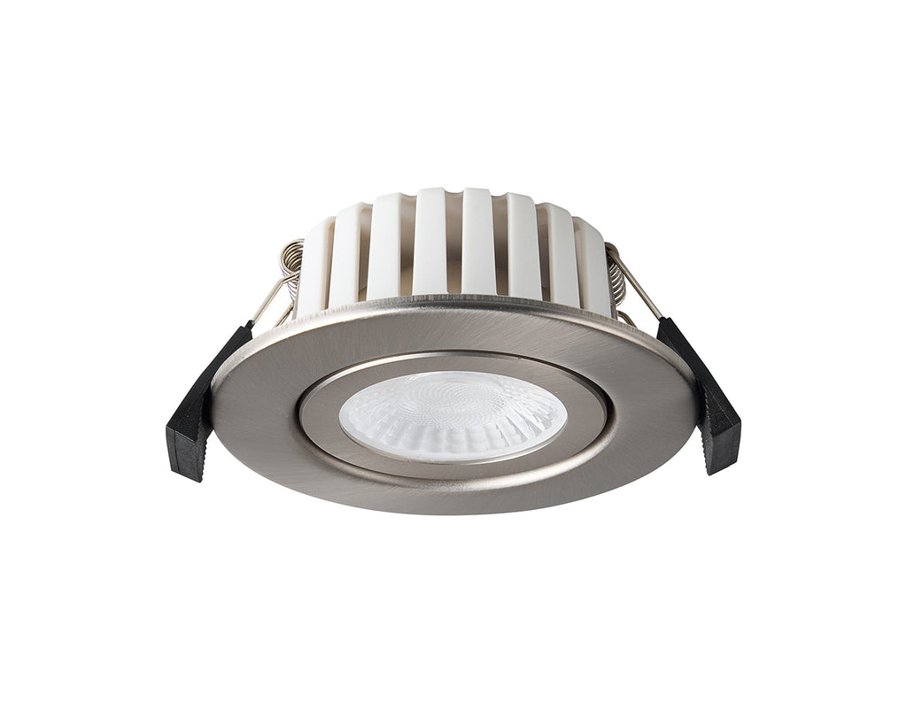 Luminosity Designs Ltd - Ingle 7W, Triac Dimmable CCT LED Fire Rated Adjustable Downlight, 700lm, 60°, DRIVER INC, IP65 - Luminosity Designs Ltd