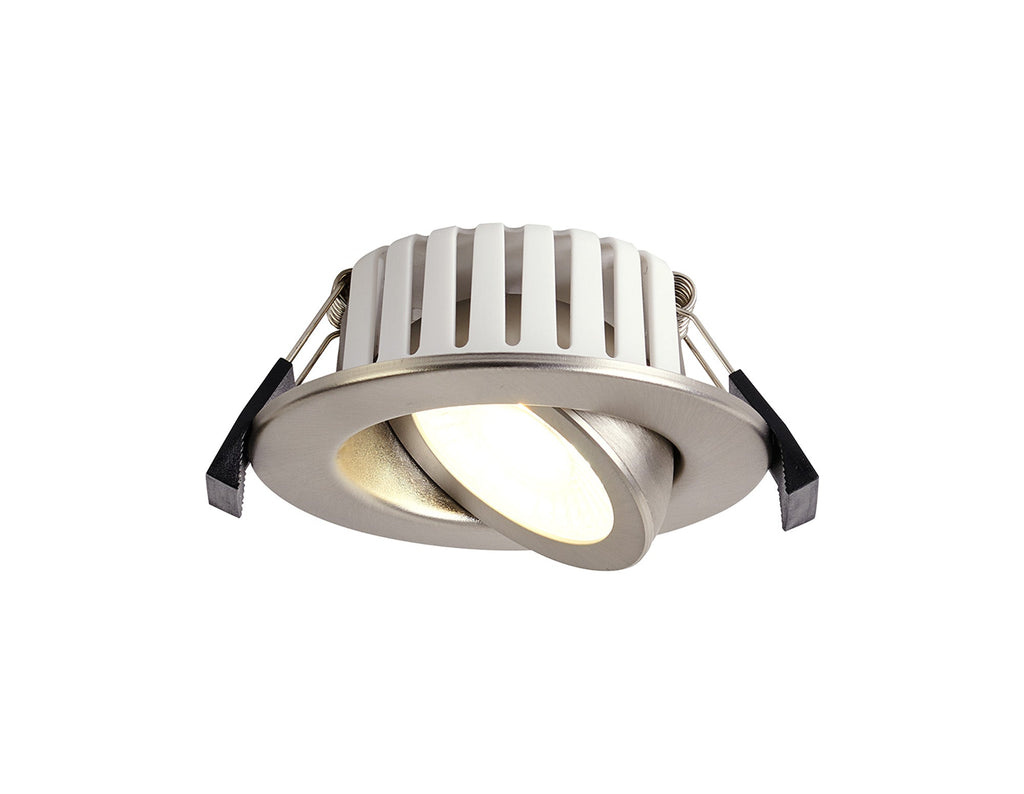 Luminosity Designs Ltd - Ingle 7W, Triac Dimmable CCT LED Fire Rated Adjustable Downlight, 700lm, 60°, DRIVER INC, IP65 - Luminosity Designs Ltd