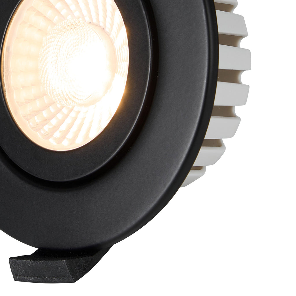 Luminosity Designs Ltd - Ingle 7W, Triac Dimmable CCT LED Fire Rated Adjustable Downlight, 700lm, 60°, DRIVER INC, IP65 - Luminosity Designs Ltd