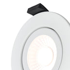 Luminosity Designs Ltd - Ingle 7W, Triac Dimmable CCT LED Fire Rated Adjustable Downlight, 700lm, 60°, DRIVER INC, IP65 - Luminosity Designs Ltd