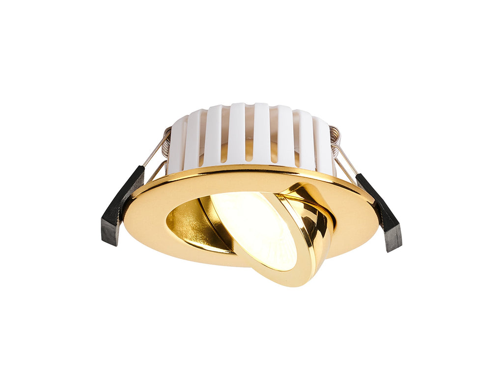 Luminosity Designs Ltd - Ingle 7W, Triac Dimmable CCT LED Fire Rated Adjustable Downlight, 700lm, 60°, DRIVER INC, IP65 - Luminosity Designs Ltd