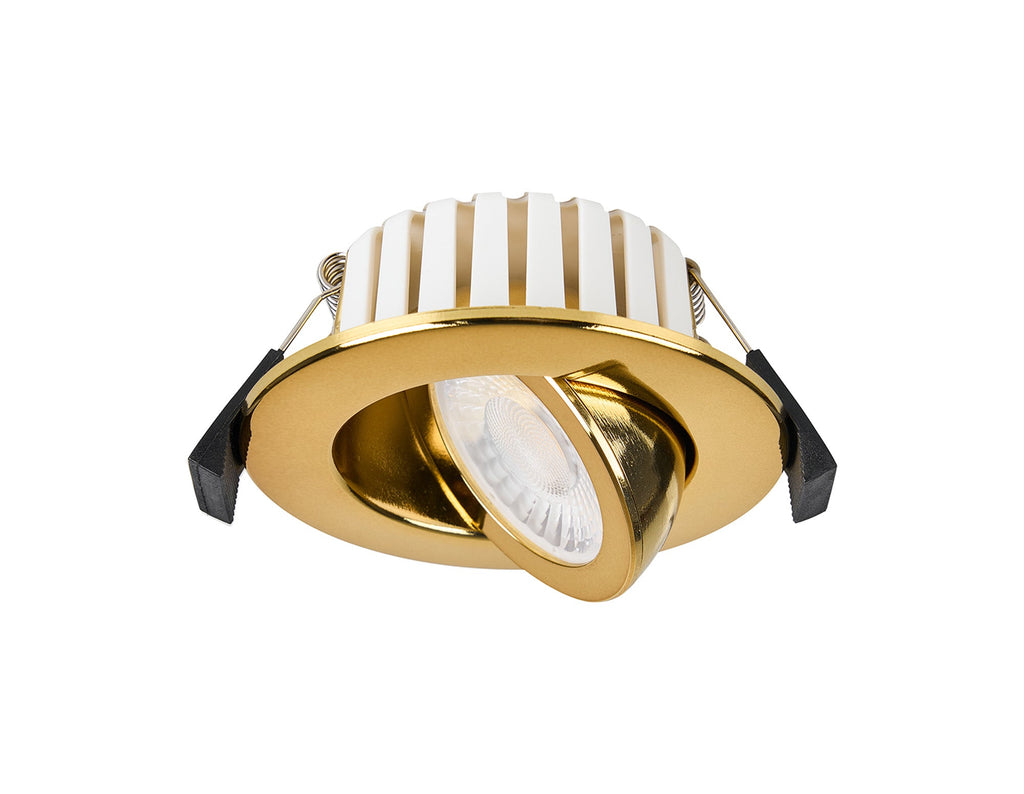 Luminosity Designs Ltd - Ingle 7W, Triac Dimmable CCT LED Fire Rated Adjustable Downlight, 700lm, 60°, DRIVER INC, IP65 - Luminosity Designs Ltd