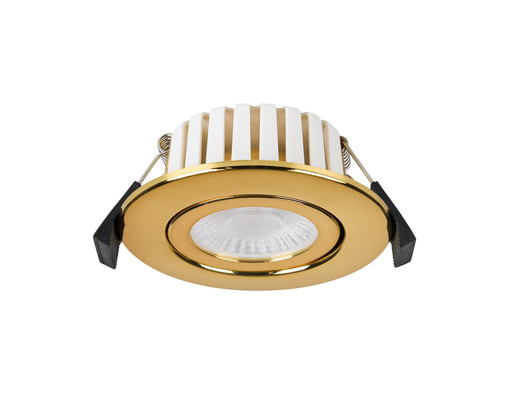 Luminosity Designs Ltd - Ingle 7W, Triac Dimmable CCT LED Fire Rated Adjustable Downlight, 700lm, 60°, DRIVER INC, IP65 - Luminosity Designs Ltd