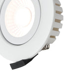 Luminosity Designs Ltd - Ingle 7W, Triac Dimmable CCT LED Fire Rated Adjustable Downlight, 700lm, 60°, DRIVER INC, IP65 - Luminosity Designs Ltd