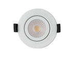 Luminosity Designs Ltd - Ingle 7W, Triac Dimmable CCT LED Fire Rated Adjustable Downlight, 700lm, 60°, DRIVER INC, IP65 - Luminosity Designs Ltd
