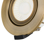 Luminosity Designs Ltd - Ingle 7W, Triac Dimmable CCT LED Fire Rated Adjustable Downlight, 700lm, 60°, DRIVER INC, IP65 - Luminosity Designs Ltd