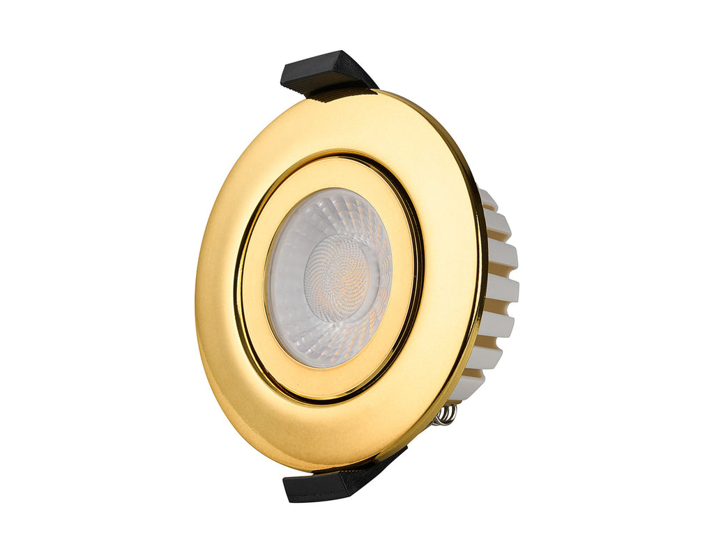 Luminosity Designs Ltd - Ingle 7W, Triac Dimmable CCT LED Fire Rated Adjustable Downlight, 700lm, 60°, DRIVER INC, IP65 - Luminosity Designs Ltd