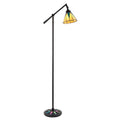 Endon - Interiors 1900 Dark Star Tiffany Task Floor Lamp - Luminosity Designs Ltd