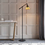Endon - Interiors 1900 Dark Star Tiffany Task Floor Lamp - Luminosity Designs Ltd