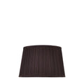 Endon - Interiors 1900 Kemp 12" Black Tapered Pleated Shade - Luminosity Designs Ltd